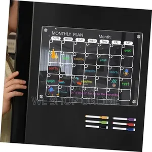 Acrylic Monthly and Weekly Planning Board