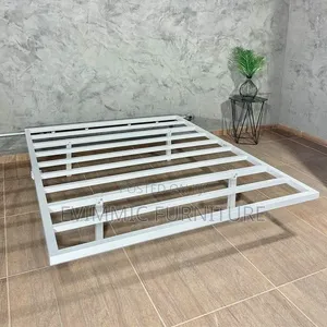 Aesthetic Metal Bed Frame Queen  Size