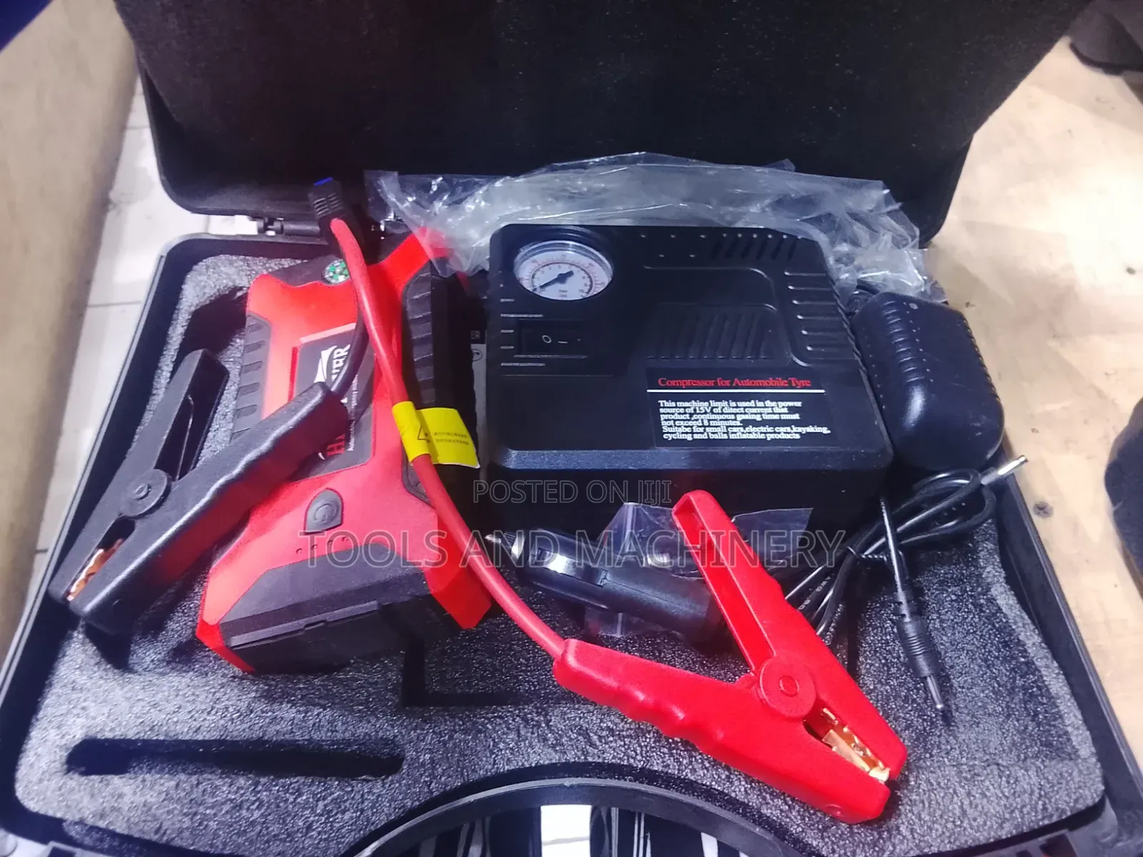 High Performance High-Power Multi-Function Anti-Charge Jump Starter