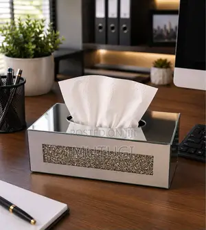 Crystal Glass Servitte Box