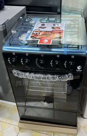 Euroken 50*55 Gas Cooker 4 Gas Burners + Gas Oven