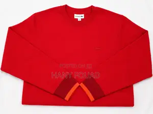 Lacoste Original Sweatshirt – Red | Excellent Condition