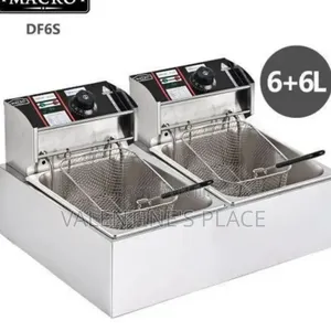Double Deep Fryer. S(12ltrs