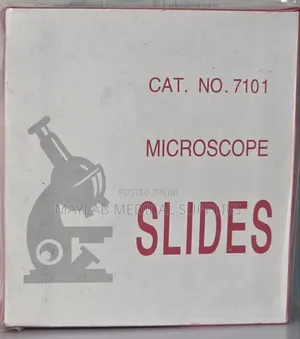 Microscope Slides Plain 72 PCS | Laboratory Glass Specimen Slides