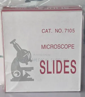 Microscope Slides Frosted 72pcs | Frosted End Laboratory Glass Slides