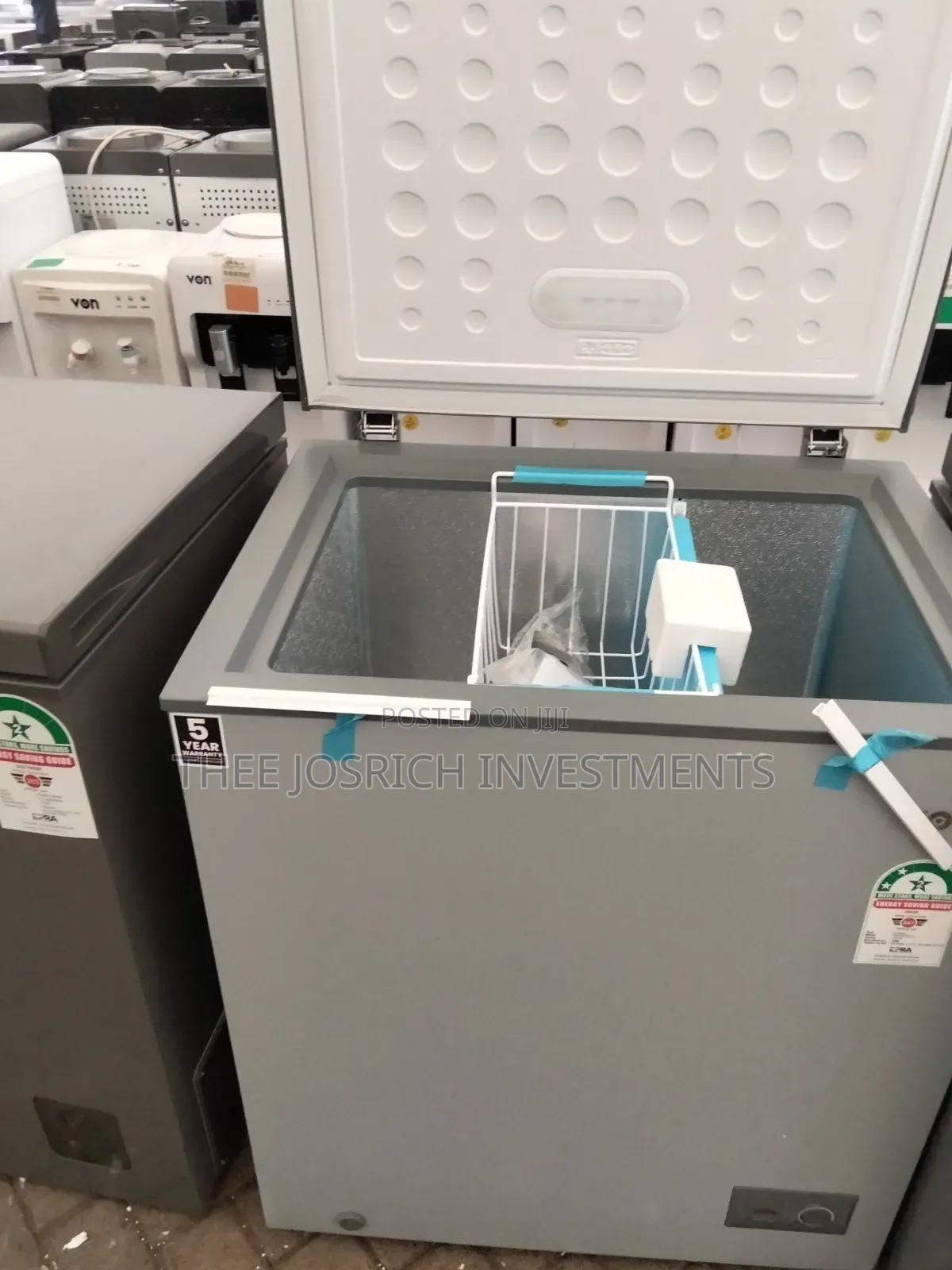 Von Chest Freezer 150 Litres