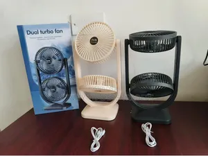 Rechargeable Duo Turbo Fan