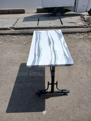 Restaurant, Hotel or Bar Table With Grey Patterns