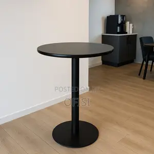 Round Table; Modern Height Adjustable Round Table