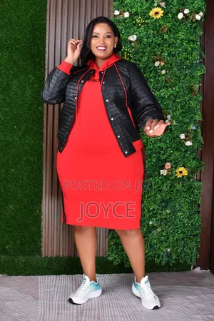 Hooded Dress With Jacket