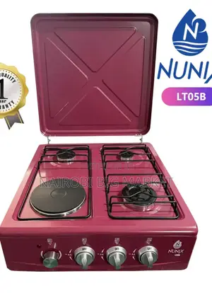 New Model 3+2 Nunix Table Top With Gas Lid
