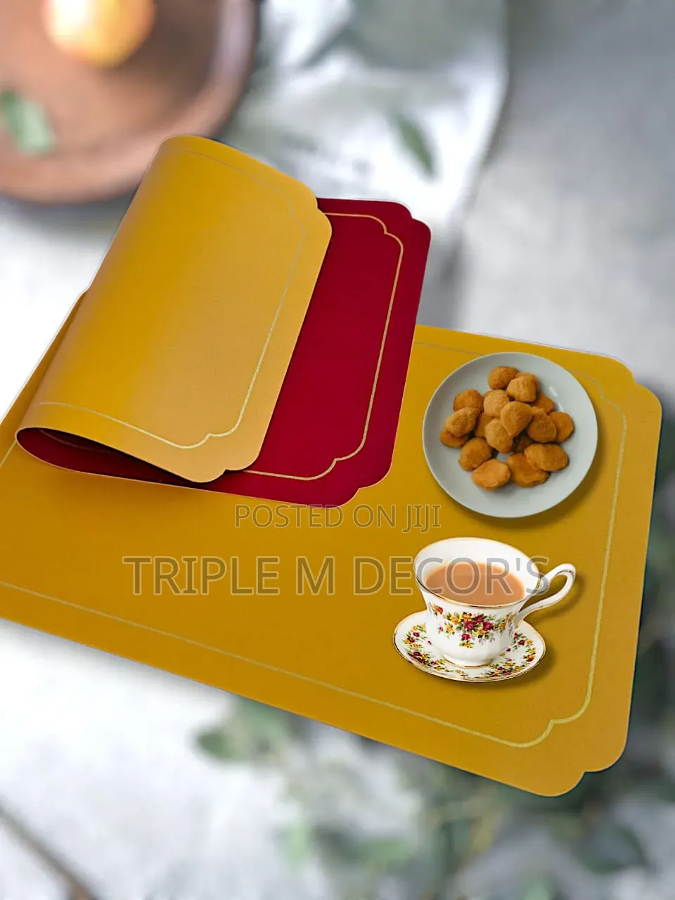 Quality Leather Double Sided Table Mats