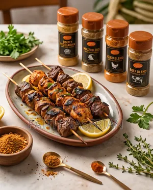 Pork, Kuku, Beef, Mbuzi, Vegetarian Herbs Spices Blens