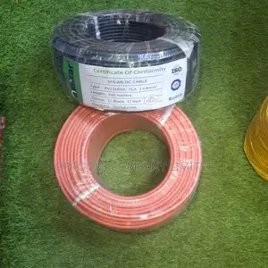 Dc Solar Auto Cable Copper 6.0mm 100m Roll