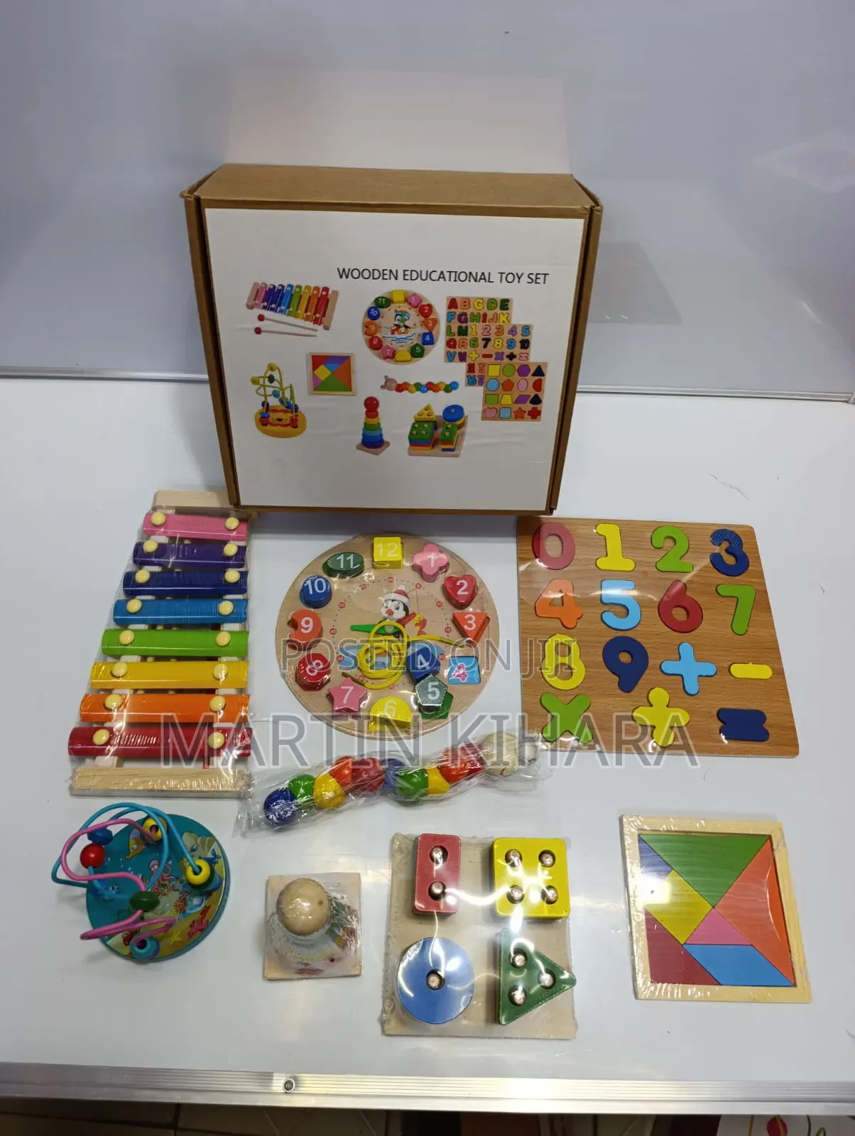 Wooden Educational Toy Set