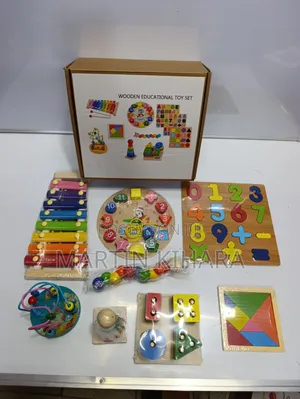 Wooden Educational Toy Set