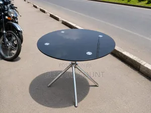Round Glass Table