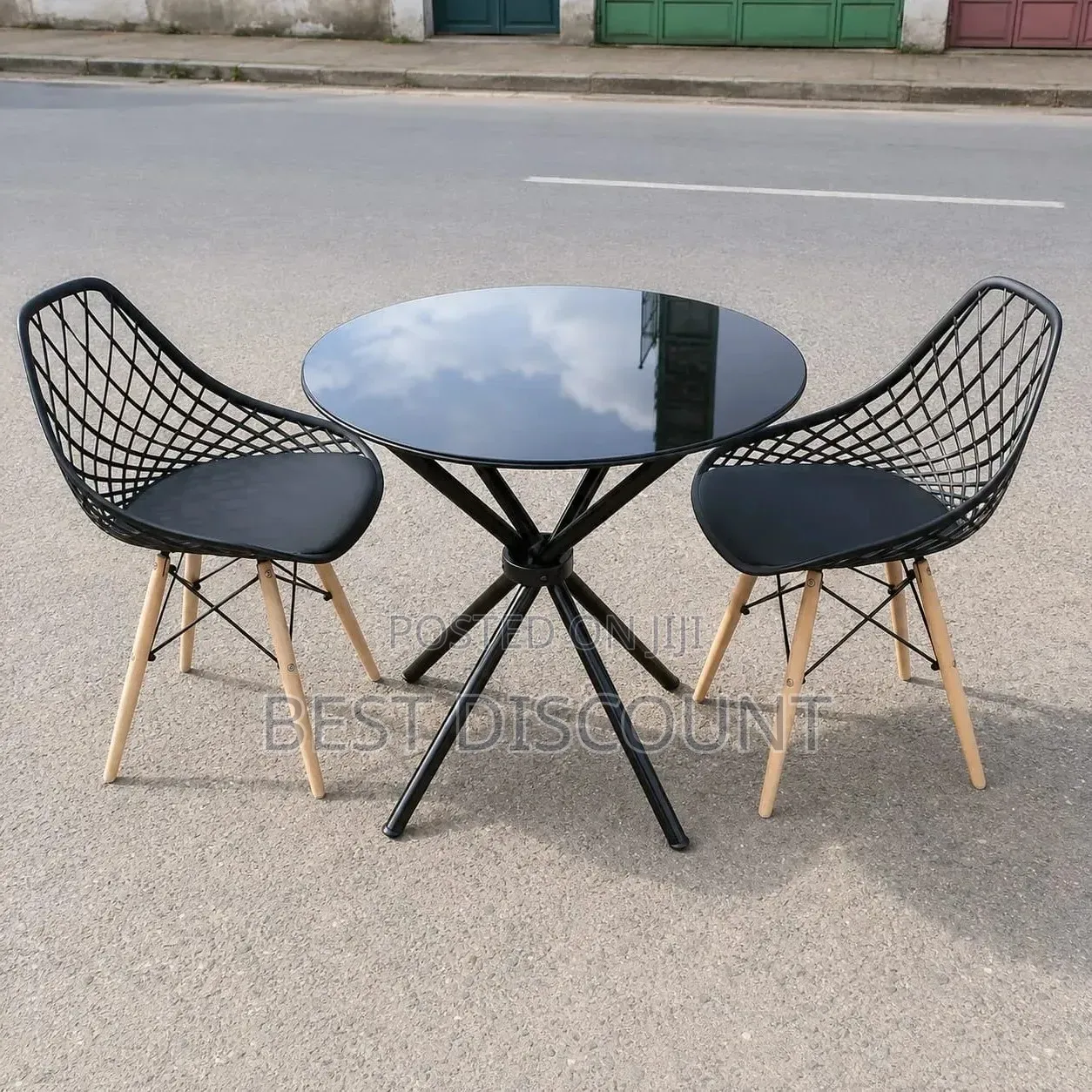 Round Glass Table