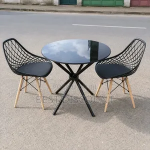 Round Glass Table
