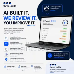 AI Built Your Website? We Review It.
