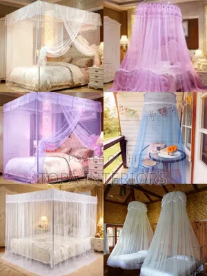 Bedroom Mesh Curtain Nets Mosquito Nets for Home and Hotel