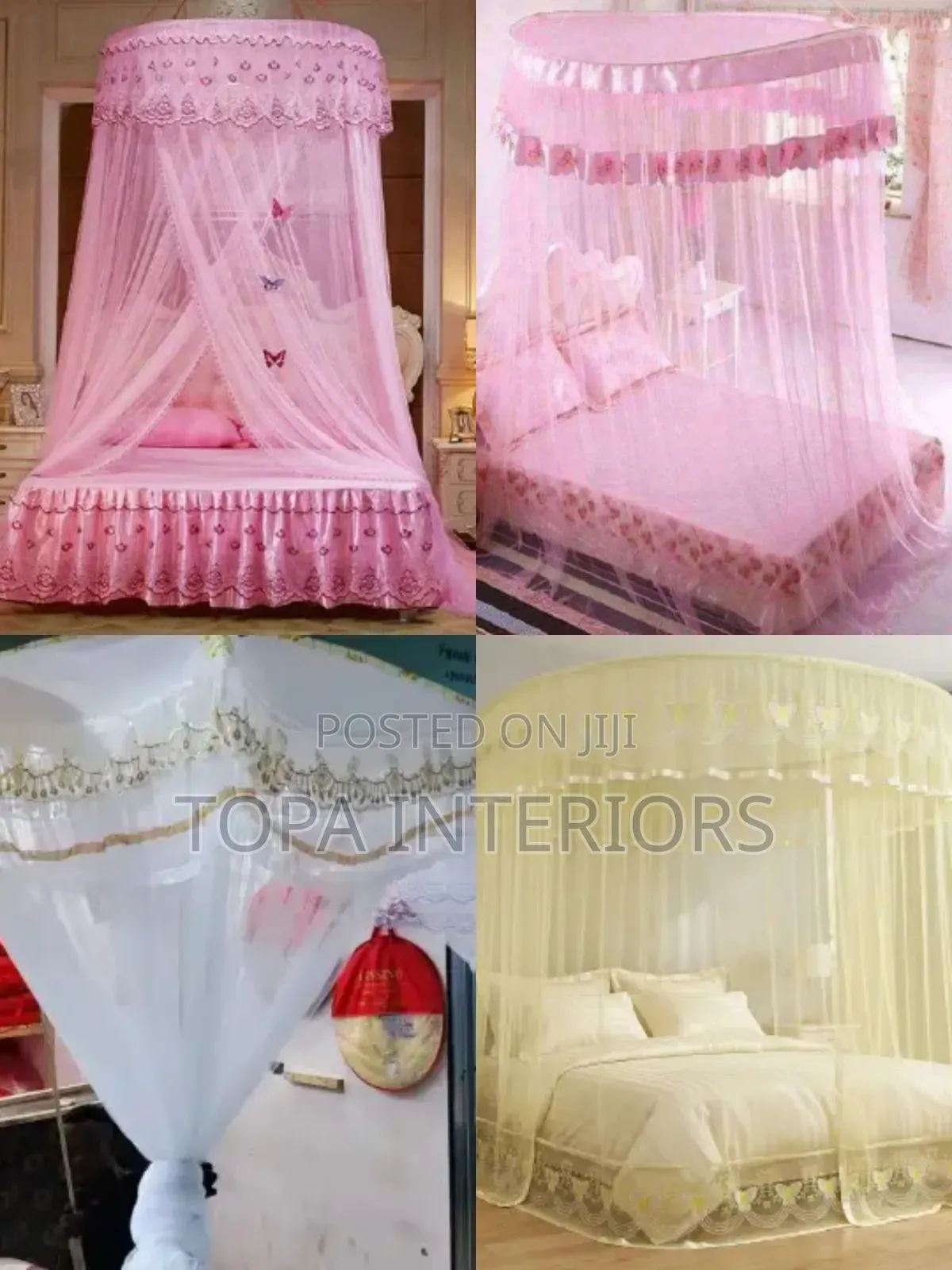 Bedroom Mesh Curtain Nets Mosquito Nets for Home and Hotel