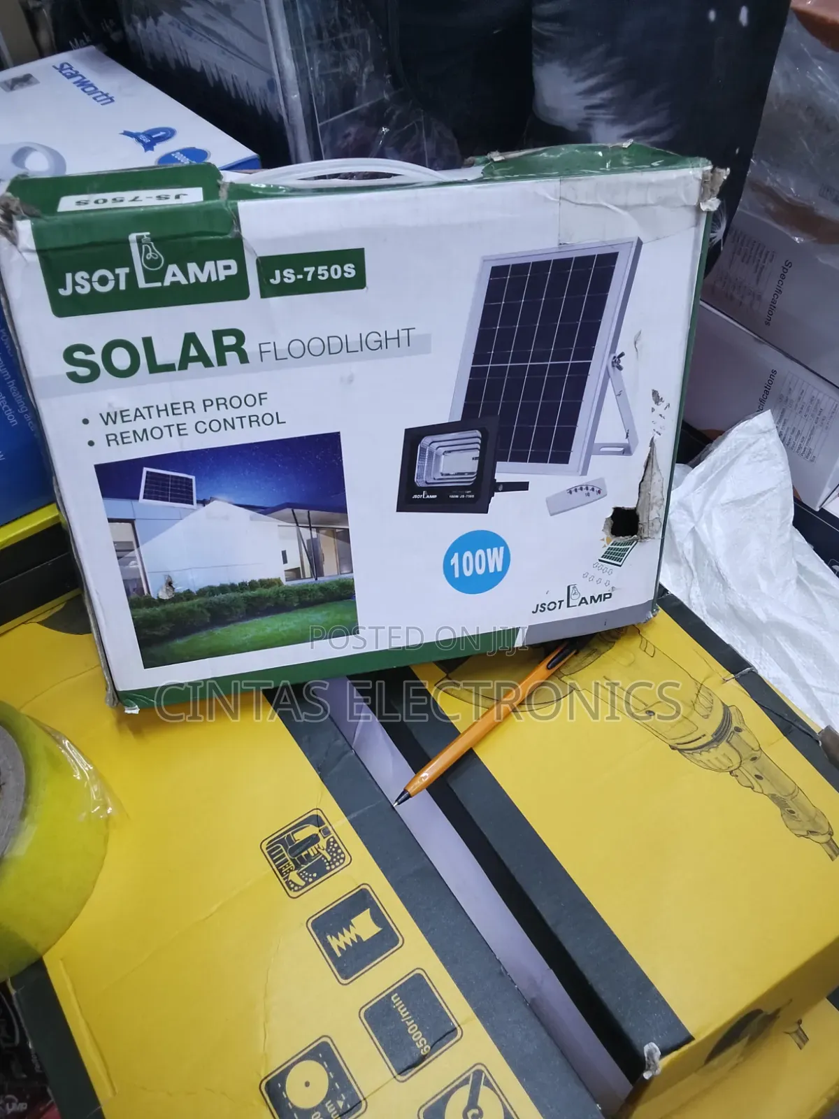 Solar Floodlight 100W