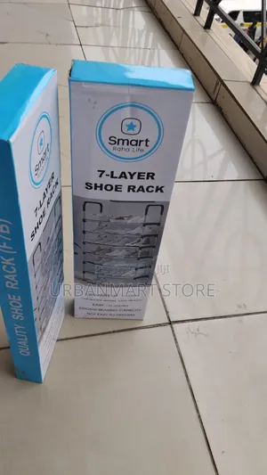 Space Saving 7 Layer Shoe Organizer Rack