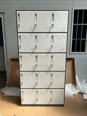 15 Door Steel Locker Cabinet – Secure Metal Storage Cabinet