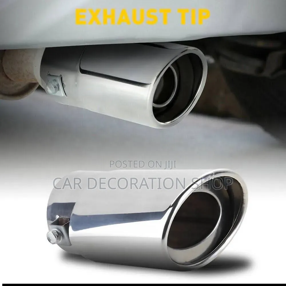 Chrome Exhaust Tailpipe Muffler Tip