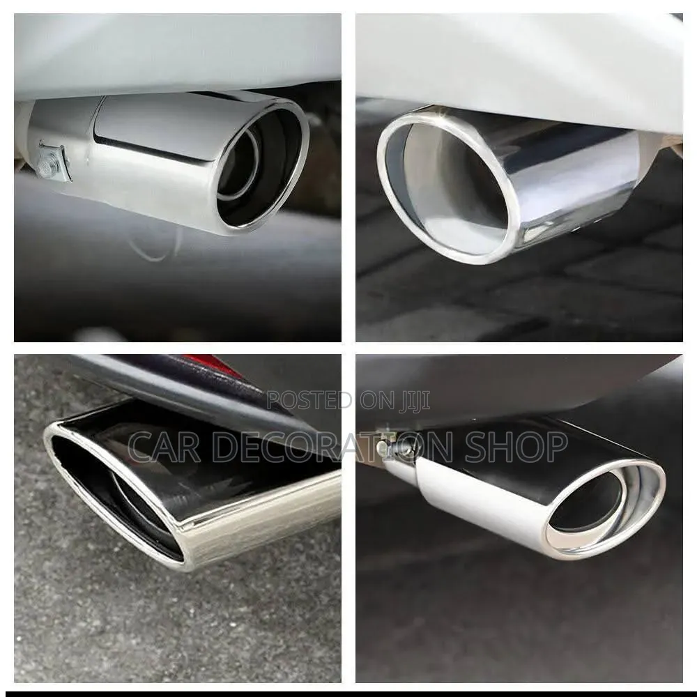 Chrome Exhaust Tailpipe Muffler Tip