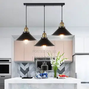 Hanging Light Iron E27 Pendant Lamps for Kitchen