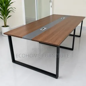 Modern 2.4M Executive Boardroom Conference Table