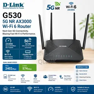 D-Link G530 5G NR AX3000 Wi-Fi 6 Router