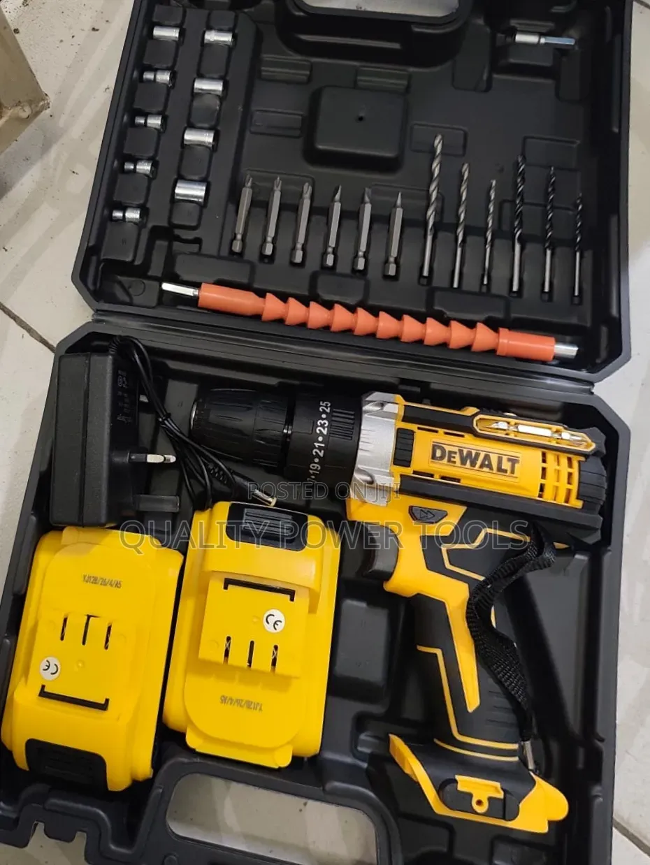 Counterfeit DeWALT Cordless Drill Tool Kit,