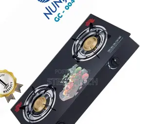 Nunix 2 Burner Glass Table Cooker