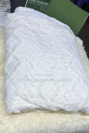White Sharper Fleece Blanket