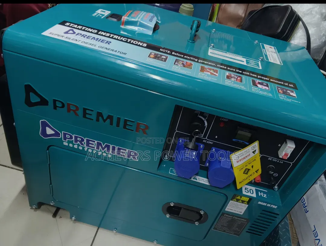 Quality 10kva Premier Generator Machine/Single Phase