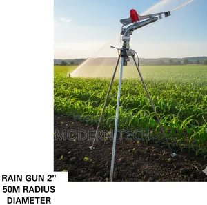 Rain Gun Sprinkler With Tripod Stand – 50M Irrigation Radius