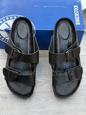 Full Black Birkenstock Sandals