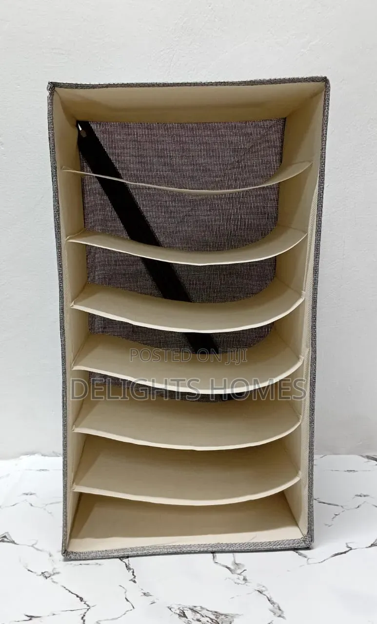 7 Grid Wardrobe Organizer/Foldable Storage Box-Elk