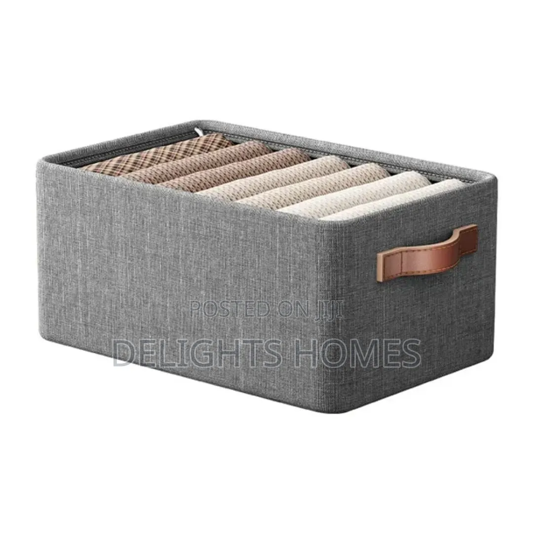 7 Grid Wardrobe Organizer/Foldable Storage Box-Elk