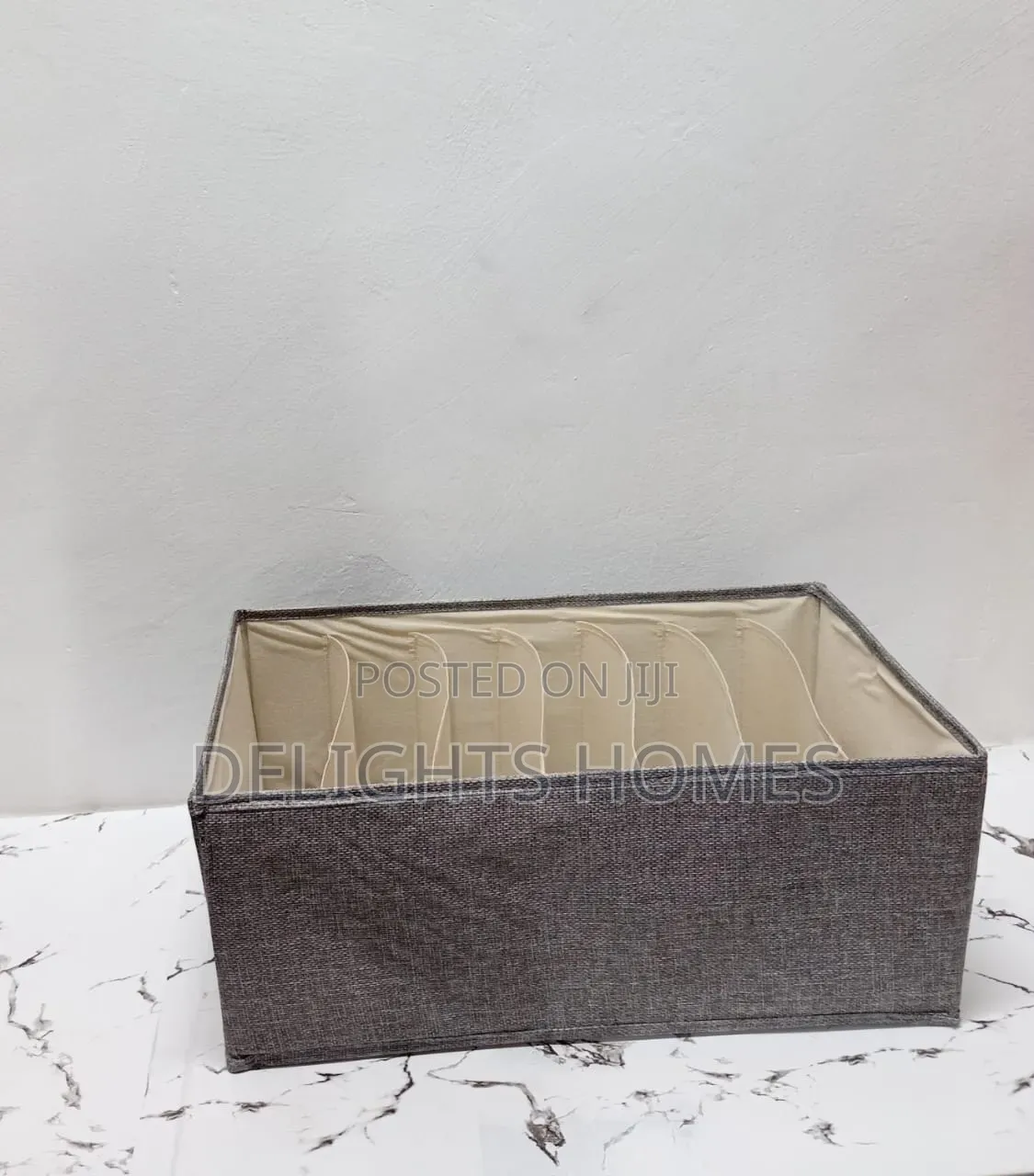 7 Grid Wardrobe Organizer/Foldable Storage Box-Elk