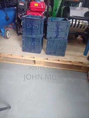 Cast Iron Testing Cube Moulds for Concrete