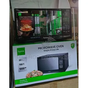 Syinix 20L Digital Microwave Oven – 700W Fast Heating Easy Controls