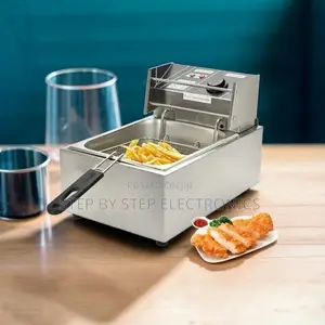 Professional 4l/6l/10l Electric Single Tank Stainless Steel Deep Fryer