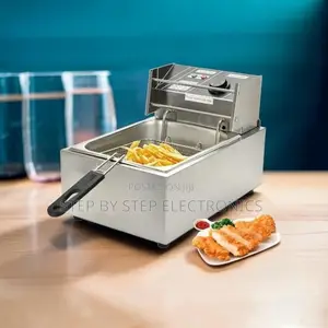 Robust 4l/6l/10l Electric Single Tank Stainless Steel Deep Fryer