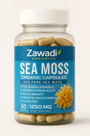Organic Seamoss Capsules (60 Capsules)