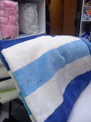 Soft Cotton Striped Cabana Towel for Beach Swimming
