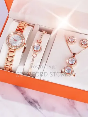 Elegant 5 in 1 Ladies Gift Set*(Rose Gold)